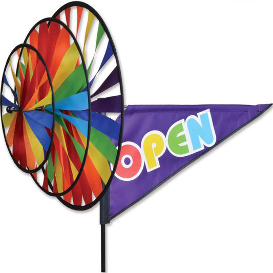 TRIPLE SPINNER-RAINBOW OPEN