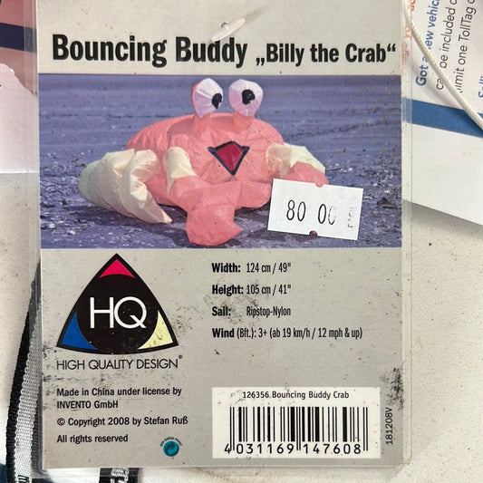 BOUNCING BUDDY,BILLY THE CRAB