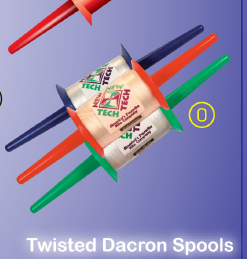 Kite Line,Spool,20lb X 500ft twisted Dacron